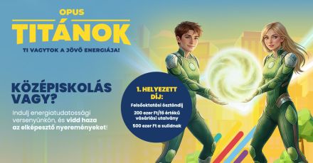 Negyedszer is OPUS TITÁNOK: felsőoktatási ösztöndíj a győzteseknek